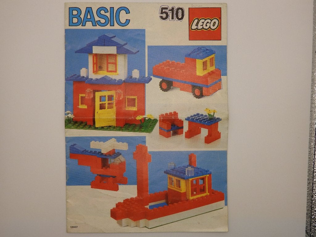 Lego 510 Vintage Basic Building Set, Gebruikt, Overige thema's, Lego, Compleet