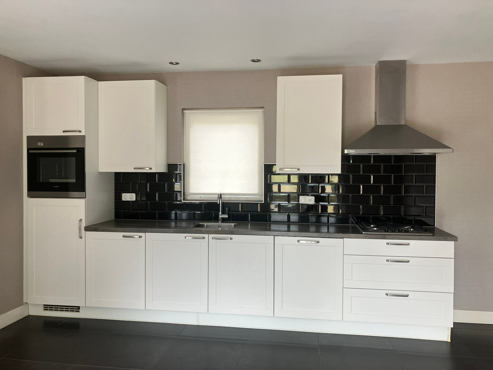 Complete keuken 3,98 m (2014) — zelf demonteren, Ophalen, Gebruikt, Wit, Overige typen