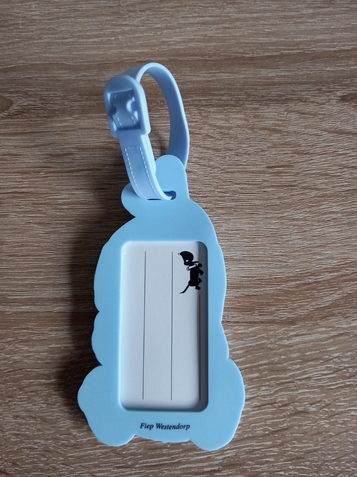 Nieuw! Takkie (& Siepie) kofferlabel, bagage label, blauw, Sieraden, Tassen en Uiterlijk, Nieuw, Minder dan 50 cm, Ophalen of Verzenden