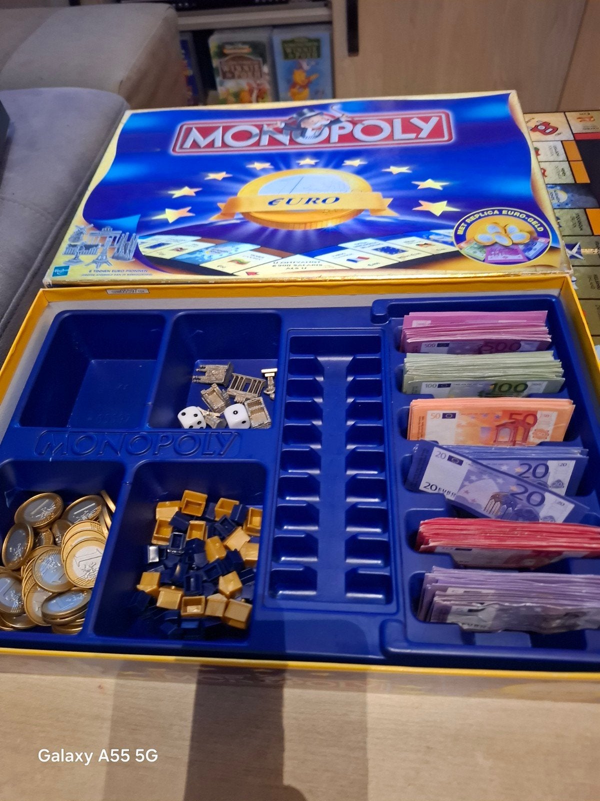 Monopoly Euro Editie Bordspel - Compleet en Zo Goed als Nieu, Postbus 3000, 3800 DA Amersfoort, Nederland, Ophalen of Verzenden