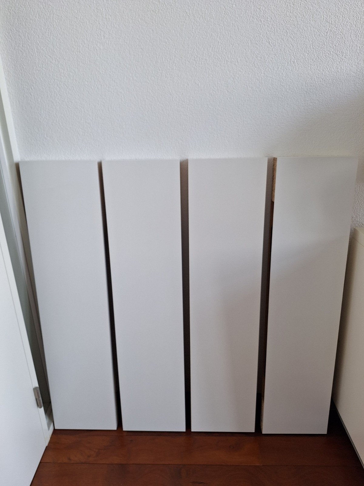 4 wandplanken Lack Ikea wit 110 cm, Ophalen, Zo goed als nieuw