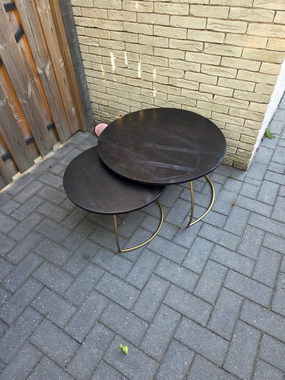 Salontafel rond, Ophalen of Verzenden, Zo goed als nieuw