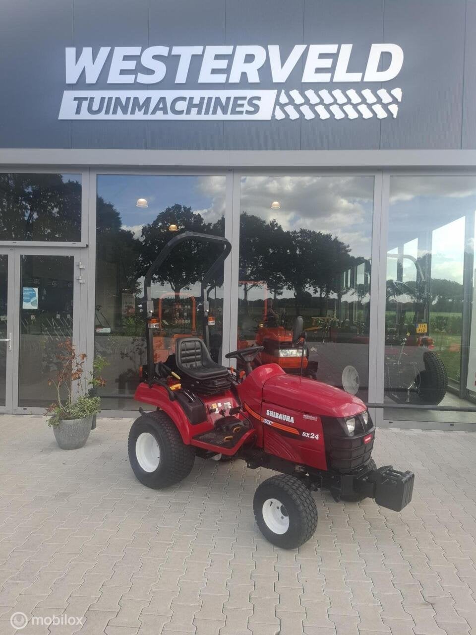 Gebruikte Shibaura SX24 mini tractor 24 pk hst 85 uur!, Zakelijke goederen, Shibaura, Info@westerveldtuinmachines.nl, Handelsplein