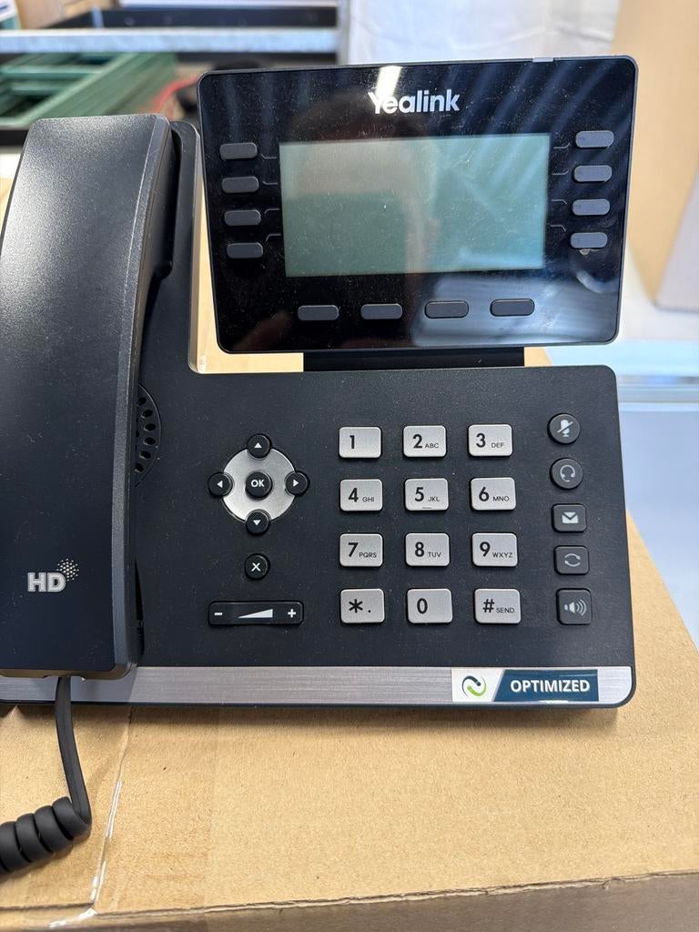 Yealink IP Telefoon - Zakelijke VoIP Telefoon, Telecommunicatie, Datacommunicatie en VoIP, Ophalen, Zo goed als nieuw