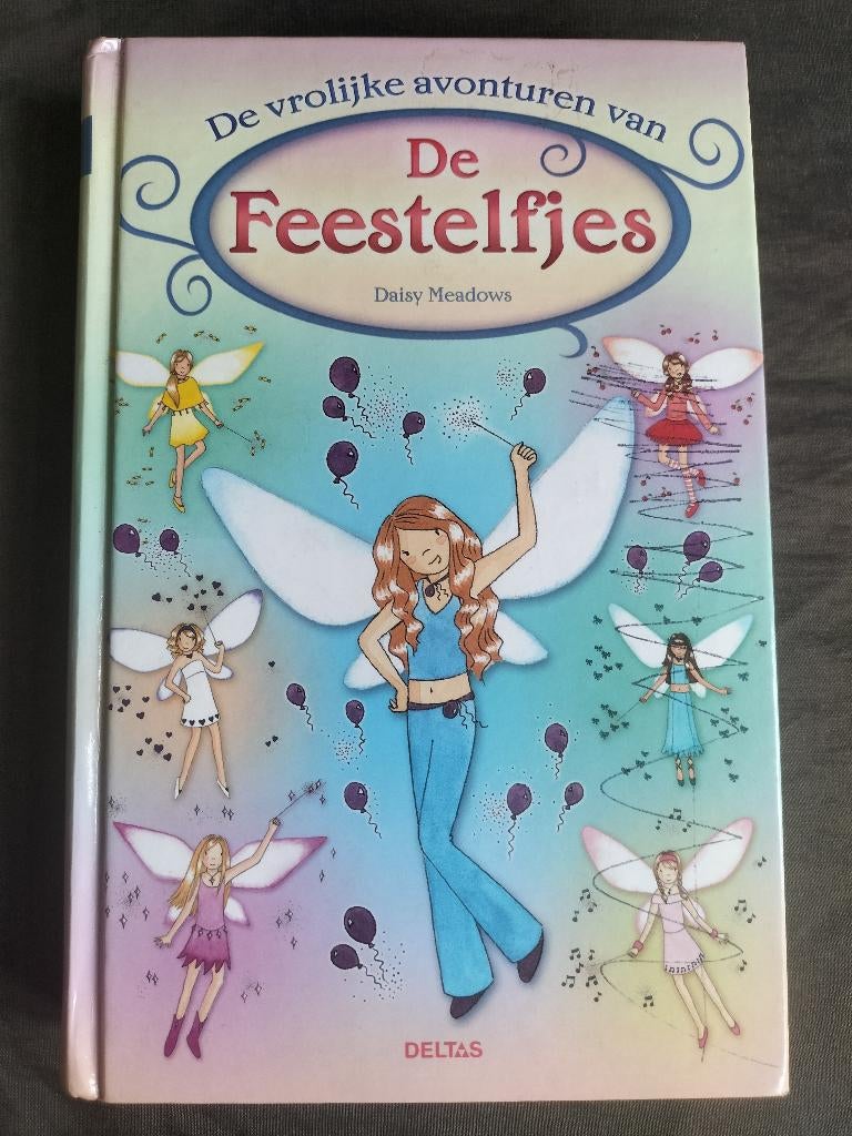Daisy Meadows - De vrolijke avonturen van de feestelfjes, Boeken, Ophalen of Verzenden, Zo goed als nieuw, Daisy Meadows, Fictie algemeen