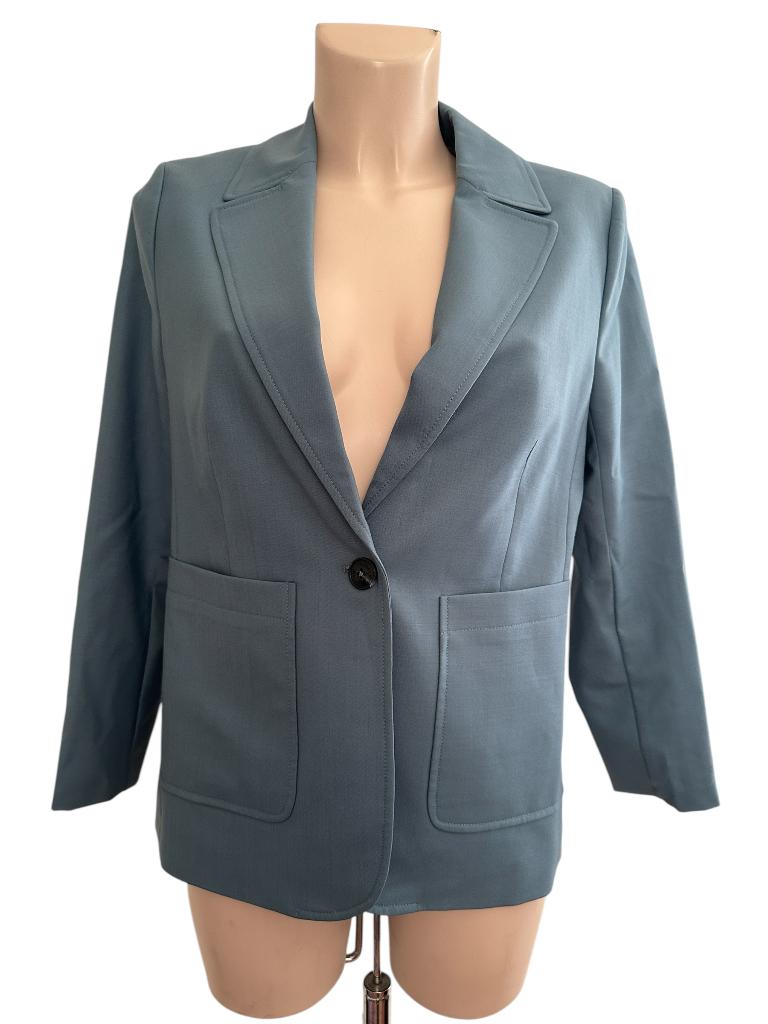 Closed blazer S, Maat 38/40 (M), Blauw, Ophalen of Verzenden, Zo goed als nieuw