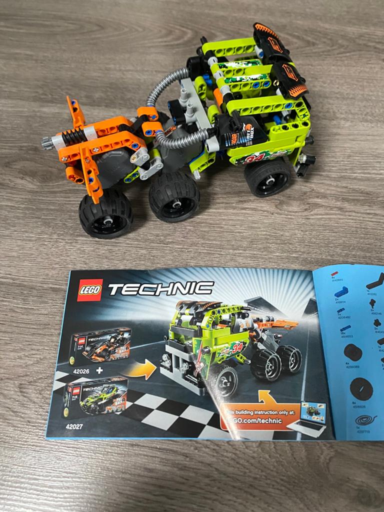 Lego technic vrachtwagen, Ophalen of Verzenden, Zo goed als nieuw