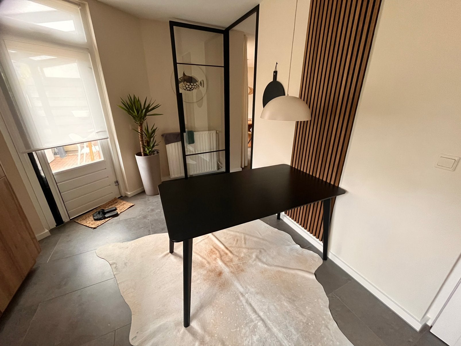 Eettafel zwart