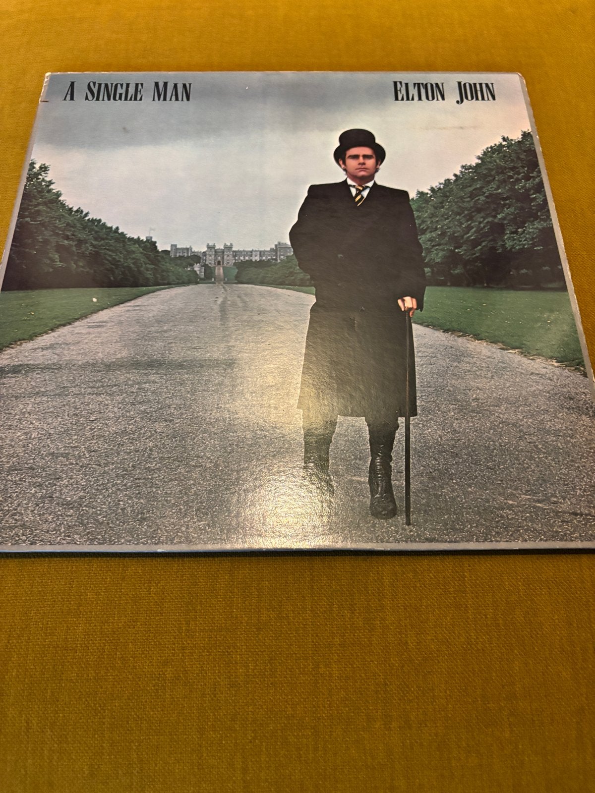 Elton John - A Single Man LP (1978), LP, Gebruikt, Pop, Ophalen of Verzenden