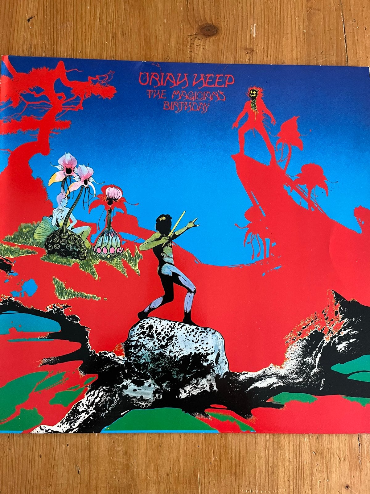 Uriah Heep - The Magician's Birthday LP (Castle Classics), Ophalen of Verzenden, Zo goed als nieuw, Hard Rock, LP