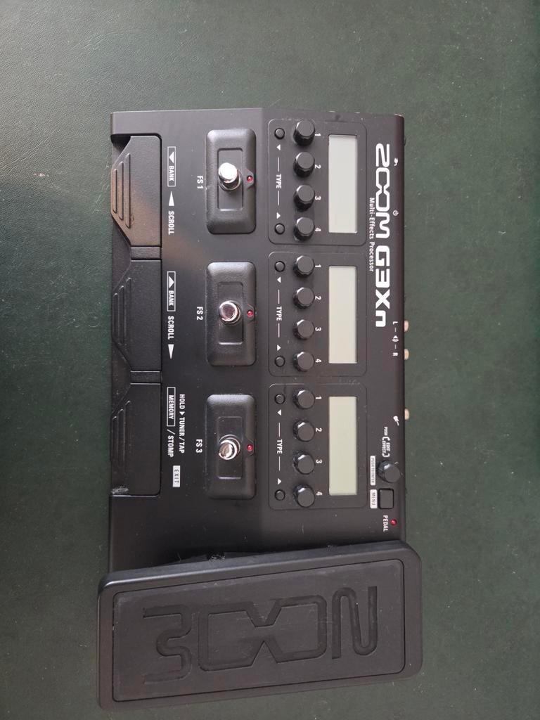 ZOOM G3XN multi-effect processor met adapter, Muziek en Instrumenten, Effecten, Ophalen of Verzenden, Zo goed als nieuw, Multi-effect