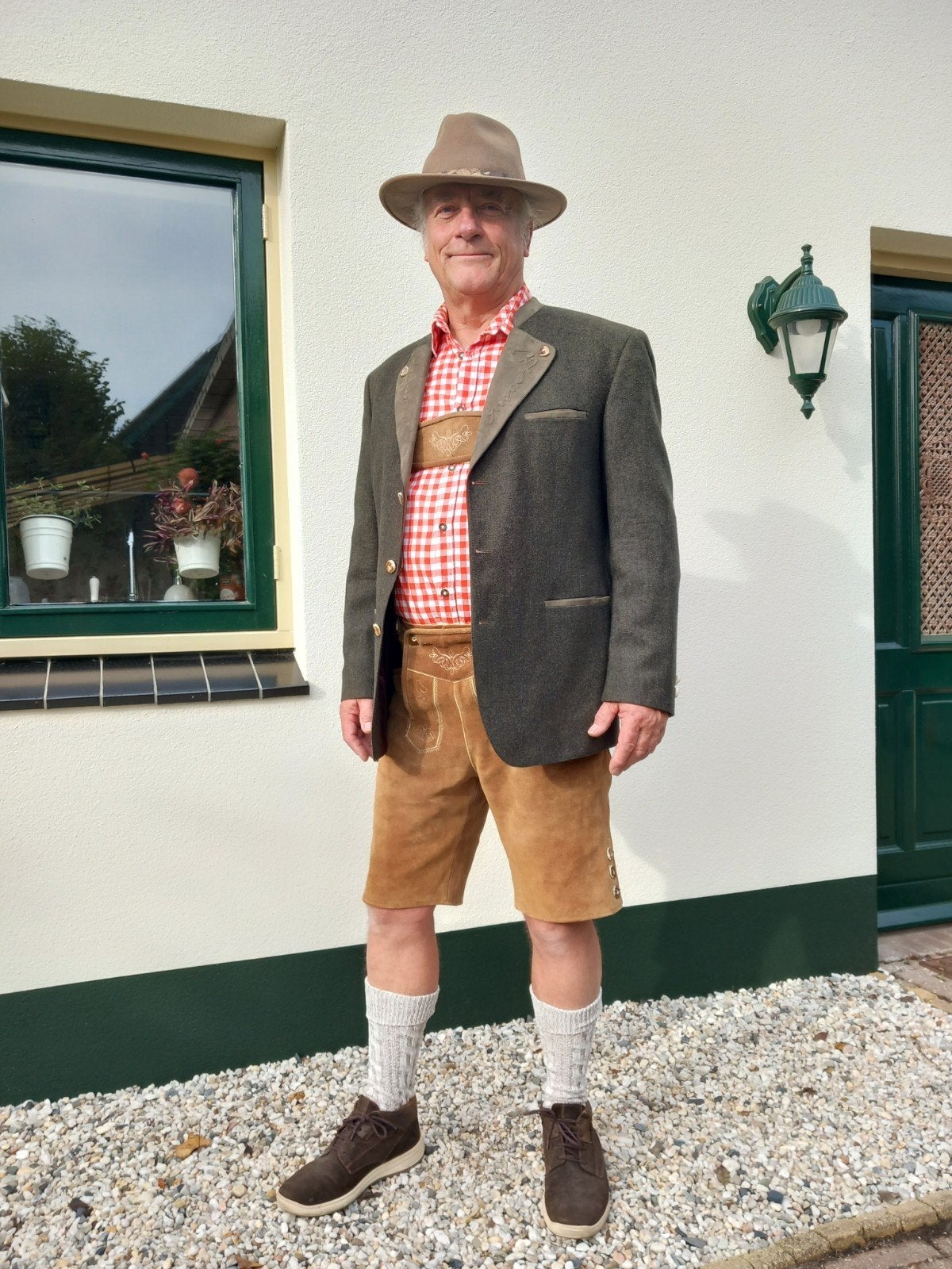 Oktoberfest, Trachten wollen jas origineel uit Duitsland, Nieuw, Overige maten, Ophalen of Verzenden, Overige thema's