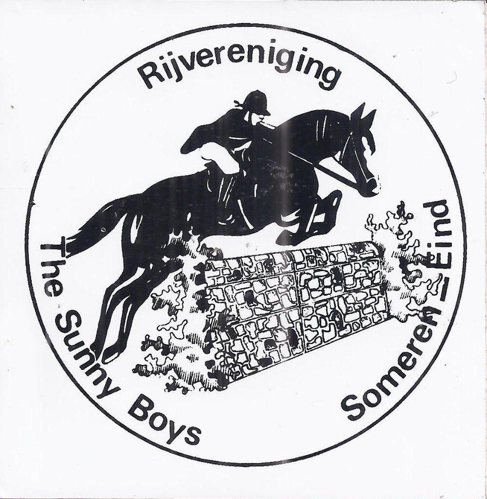 So194 sticker the sunny boys someren - eind, Ophalen of Verzenden, Zo goed als nieuw