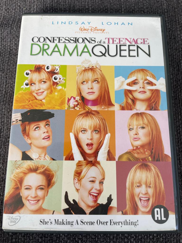 Confessions of a Teenage Drama Queen DVD Lindsay Lohan, Cd's en Dvd's, Alle leeftijden, Ophalen of Verzenden, Gebruikt, Actiekomedie
