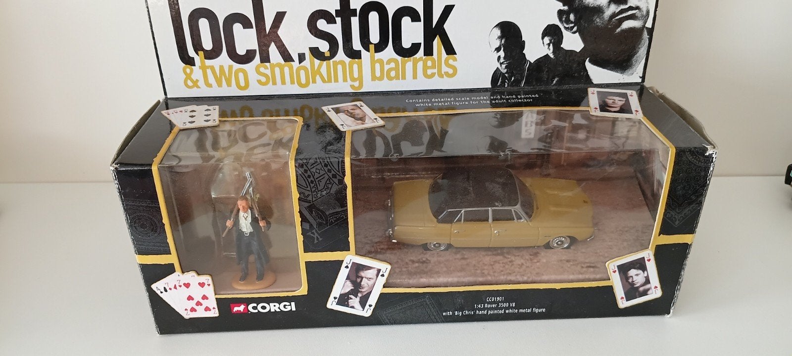 Rover 3500 V8.Lock.stock Corgi., Ophalen of Verzenden, Nieuw, Auto, Corgi