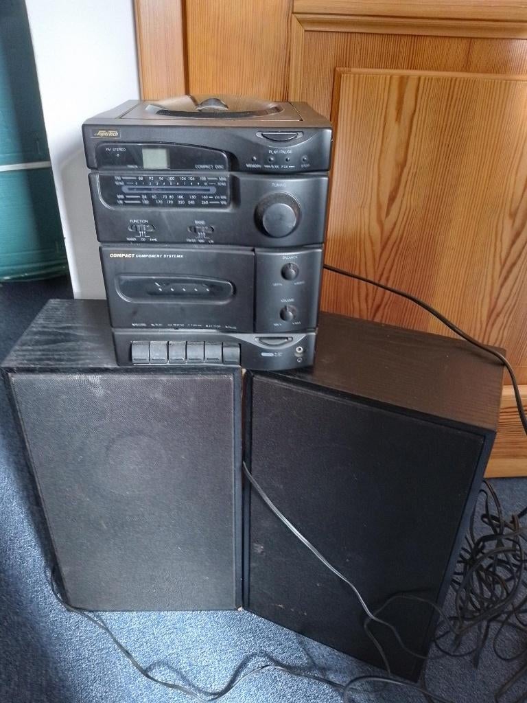 Supertech stereotoren, Audio, Tv en Foto, Overige merken, Gebruikt, Ophalen of Verzenden, Tuner of Radio