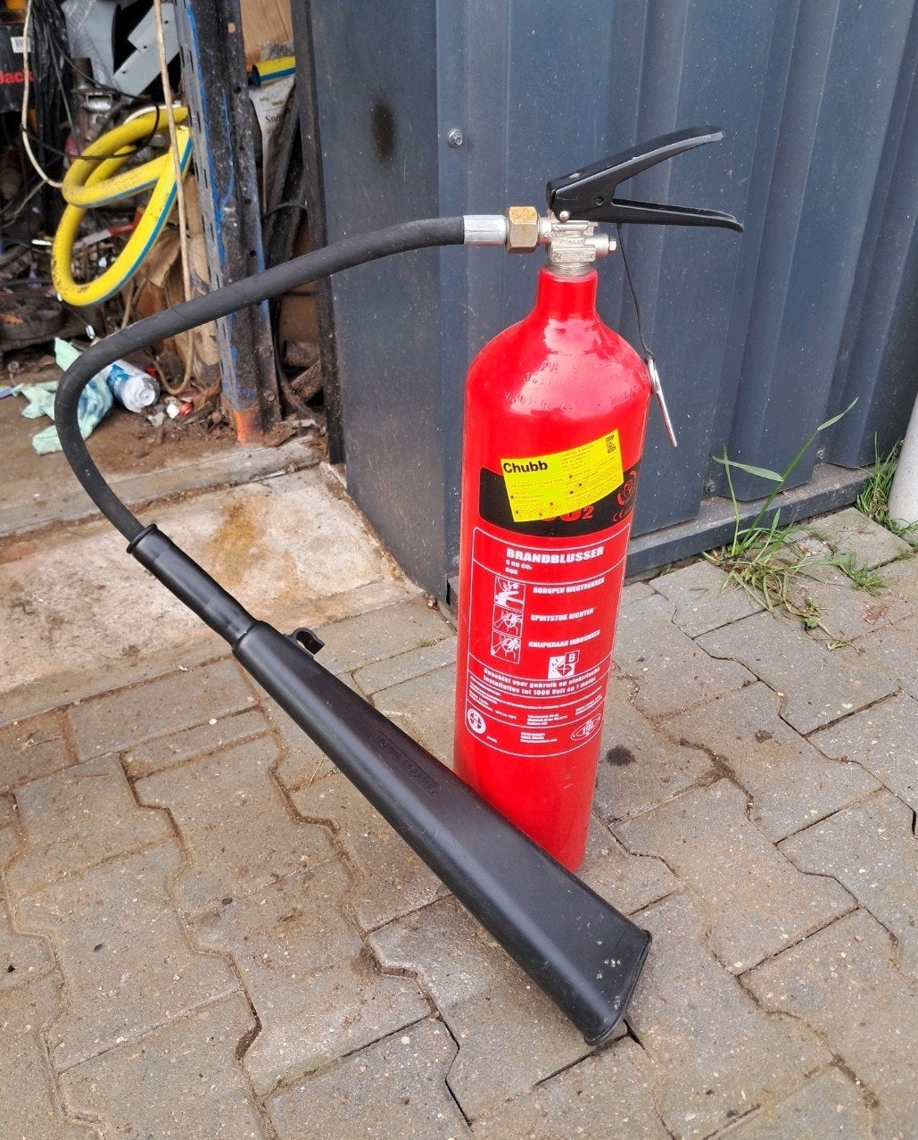 Chubb Brandblusser 6 kg CO2 - Gebruikt, Ophalen, Gebruikt, Brandblusser
