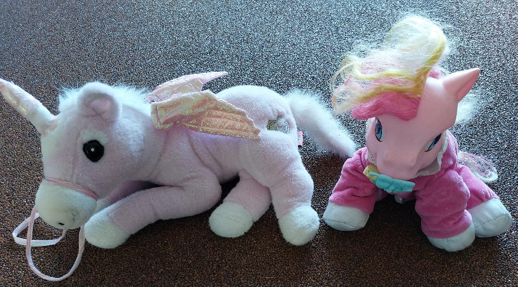 Little pony knuffels., Ophalen of Verzenden, Gebruikt