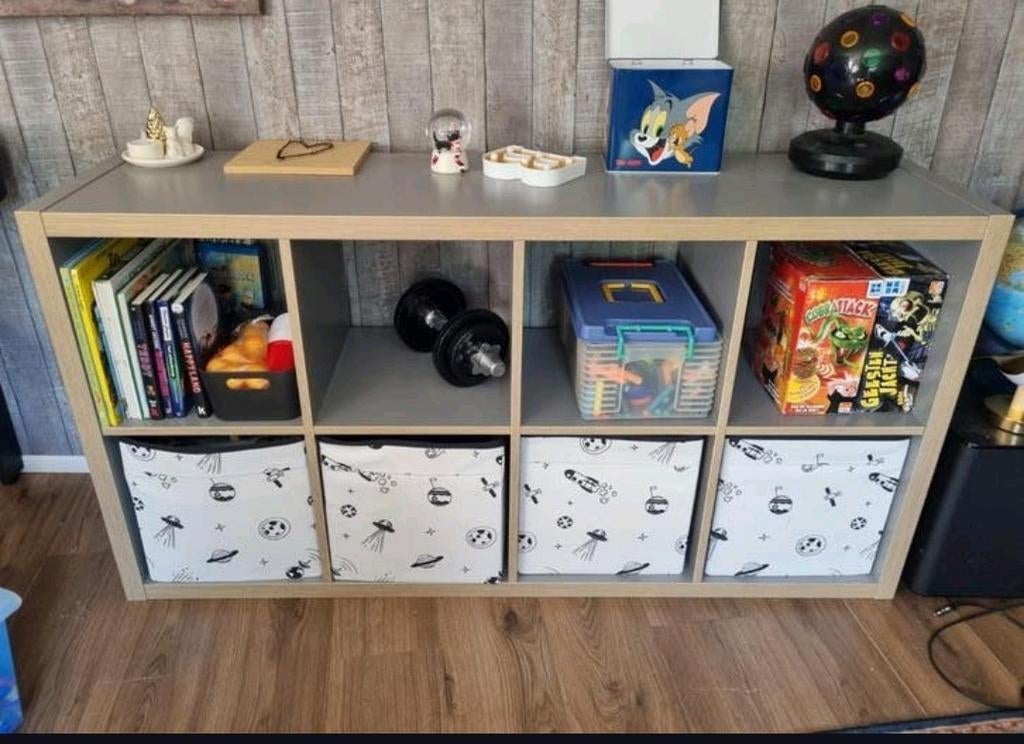 Ikea kallax kast, Huis en Inrichting, Ophalen, Gebruikt, Minder dan 150 cm, Minder dan 100 cm