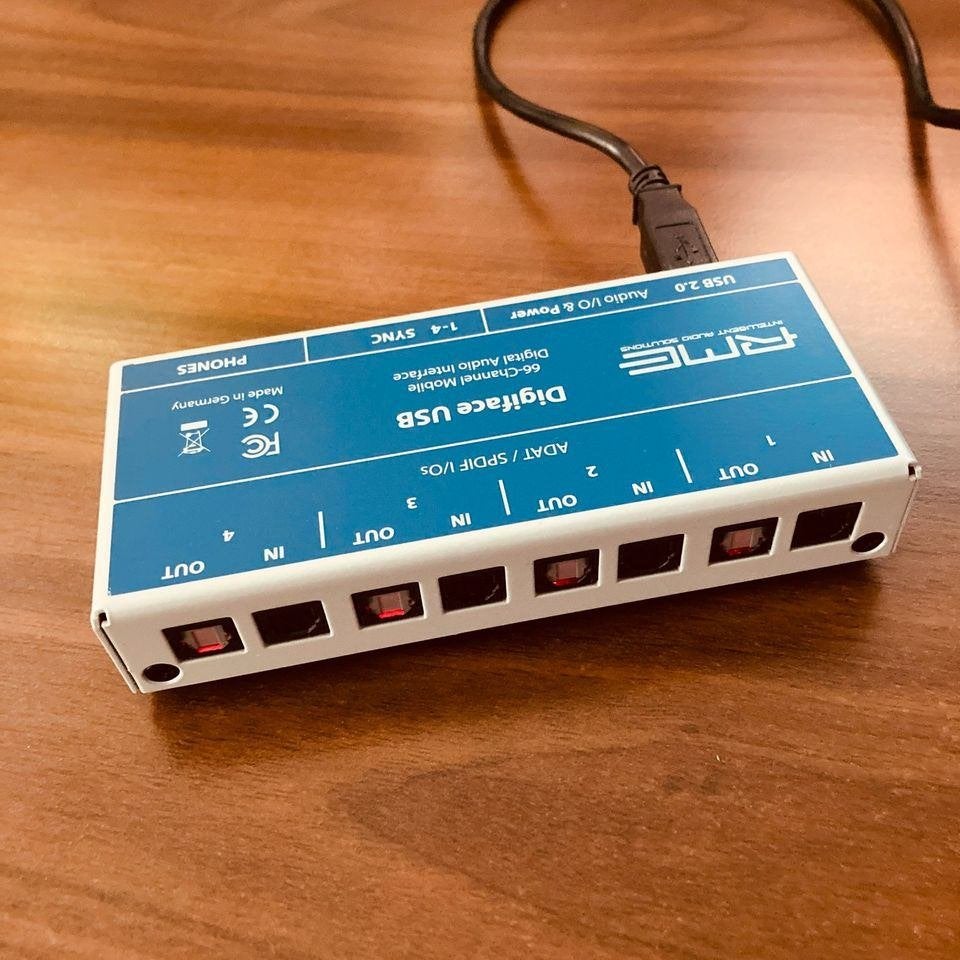 RME Digiface USB 66 kanaals 192 kHz USB-audio interface