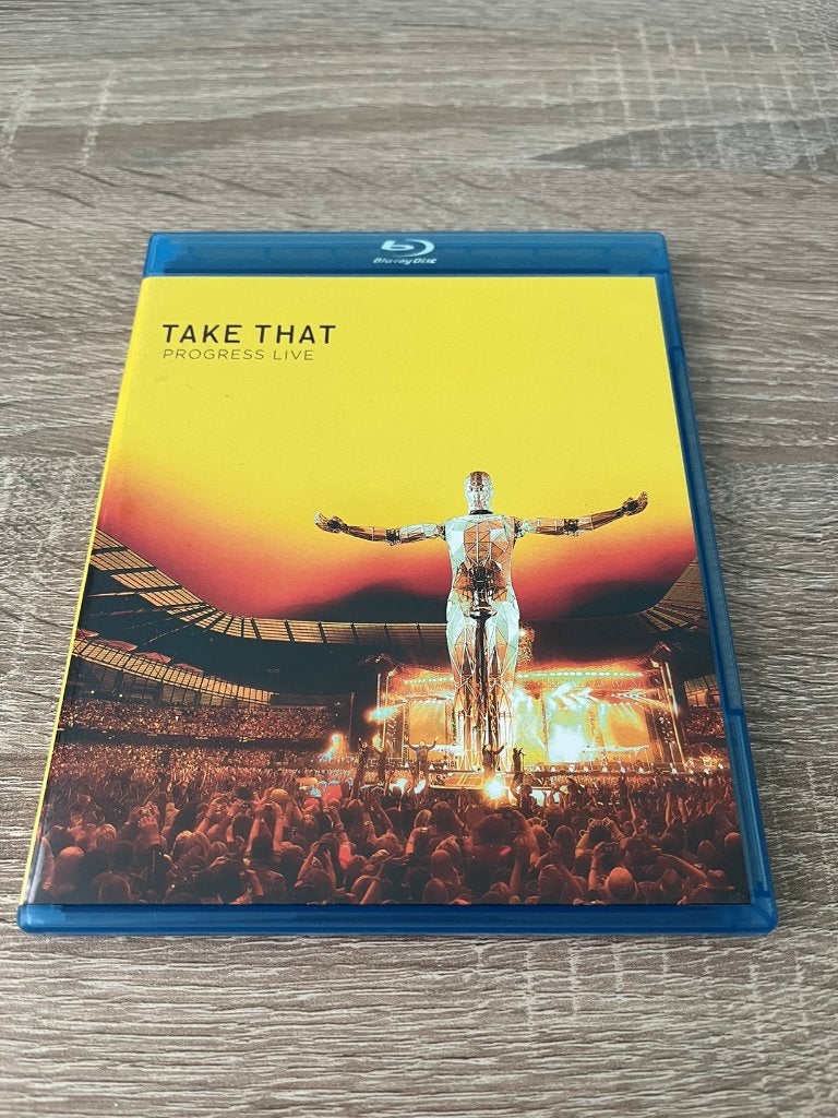Blu-ray Take That - Progress Live, Cd's en Dvd's, Ophalen of Verzenden, Gebruikt, Concert, Muziek en Concerten