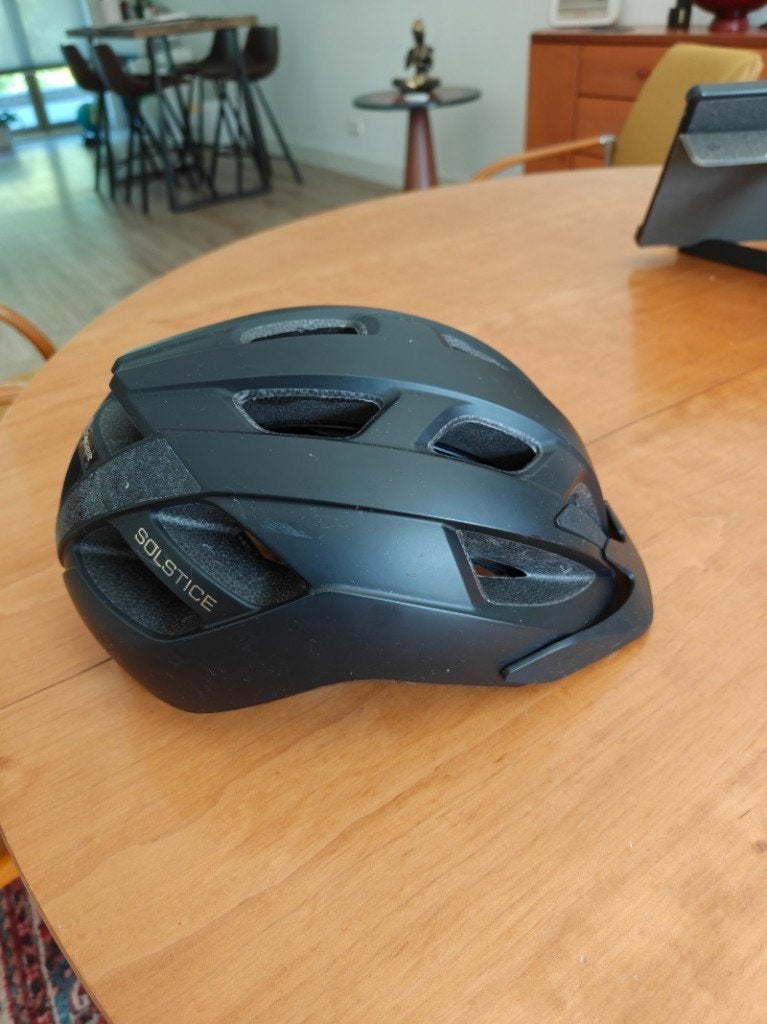 Bontrager Solstice Fietshelm - Zwart - S/M - ZGAN, Overige maten, Ophalen of Verzenden, Zo goed als nieuw, Bontrager