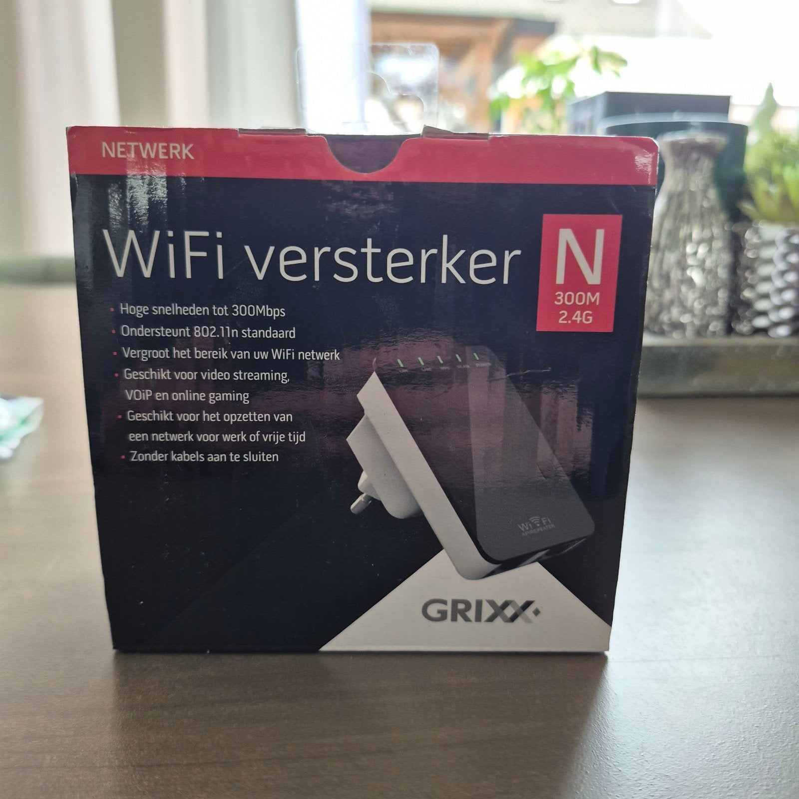 Nieuwe Grixx WiFi Versterker N 300M 2.4G, Ophalen of Verzenden, Nieuw, Grixx