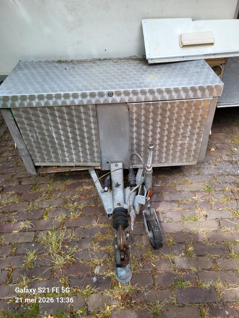 2 opknap rapido vouw caravans, Ophalen, Overige kleuren, Aanwezig, Holtkamper