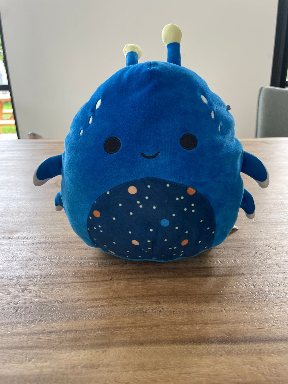 Squishmallows Adopt Me! Alien - Zo goed als nieuw - 30 cm, Overige karakters, Overige typen, Blauw, Ophalen of Verzenden