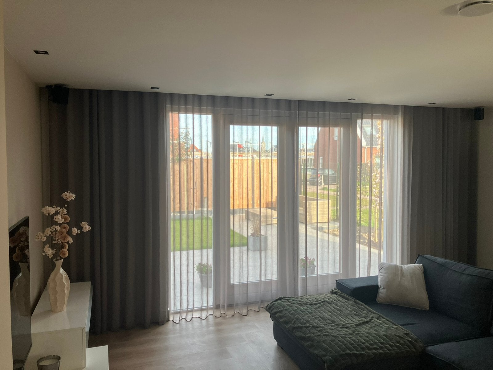 Kwaliteits in between gordijnen van merk Haag Holland, Huis en Inrichting, Stoffering | Gordijnen en Lamellen, Ophalen, Zo goed als nieuw