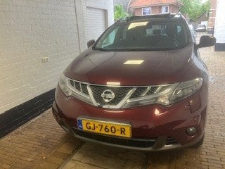 Nissan Murano 2012 Roma Red Metallic, Automaat, Zwart, Murano, Leder