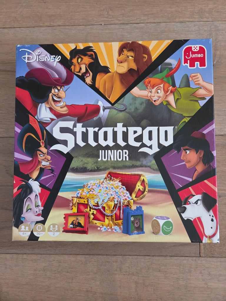 Stratego junior disney, Hobby en Vrije tijd, Gezelschapsspellen | Bordspellen, Ophalen, Zo goed als nieuw, Jumbo