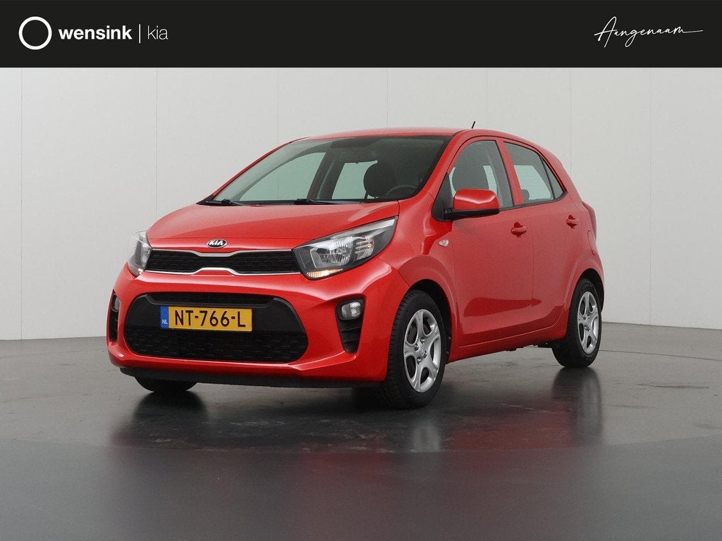 Kia Picanto 1.0 CVVT ComfortLine | Airco | Radio | Centrale, Voorwielaandrijving, Stof, Gebruikt, Euro 6