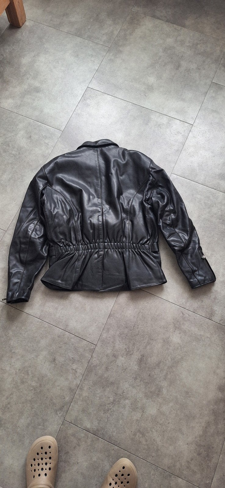 Sanmaru Leren Motorjas XXL - Vintage Stijl, Heren, Jas | leer, Ophalen of Verzenden, Sanmaru