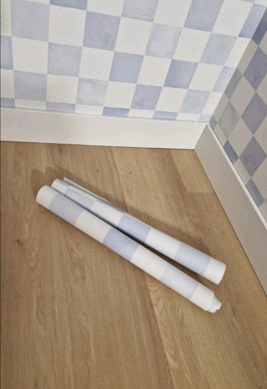 Behang 1 rol - estahome, Ophalen of Verzenden, Glasvezelbehang, Blauw