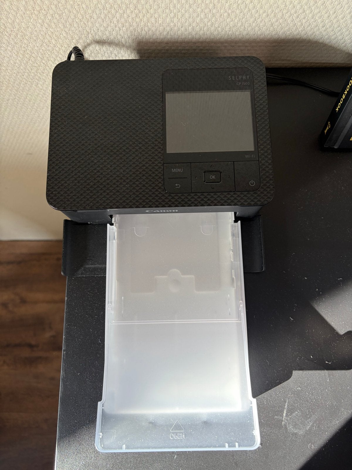 Canon Selphy CP1500 compacte fotoprinter, Computers en Software, Fotoprinter, Kleur printen, Ophalen of Verzenden, Zo goed als nieuw