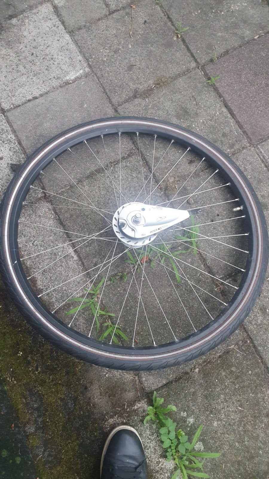 Fietswielen, Fietsen en Brommers, Fietsonderdelen, Wiel, Gebruikt, Elektrische fiets, CST / Kenda / Shimano