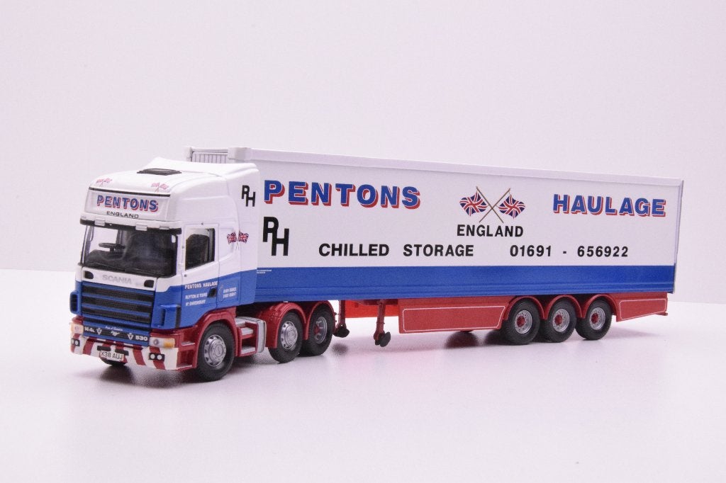 Scania Topline  '' Pentons  Haulage Ltd ''  Corgi, Ophalen of Verzenden, Zo goed als nieuw, Bus of Vrachtwagen, Corgi