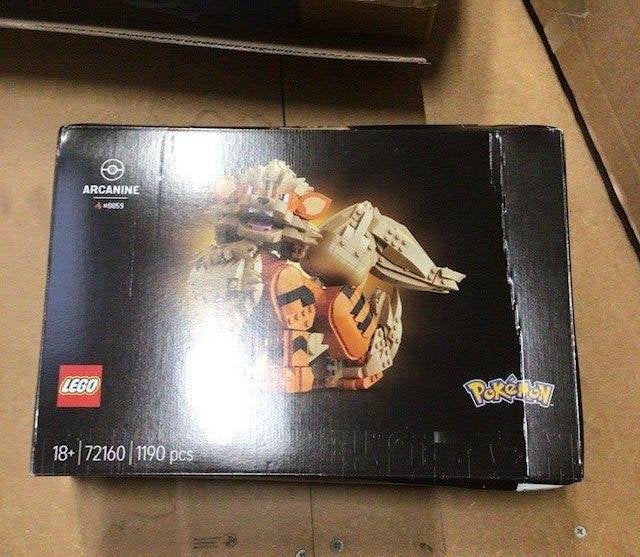 LEGO Pokémon - Arcanine 72160, Overige thema's, Lego, Nieuw, Complete set