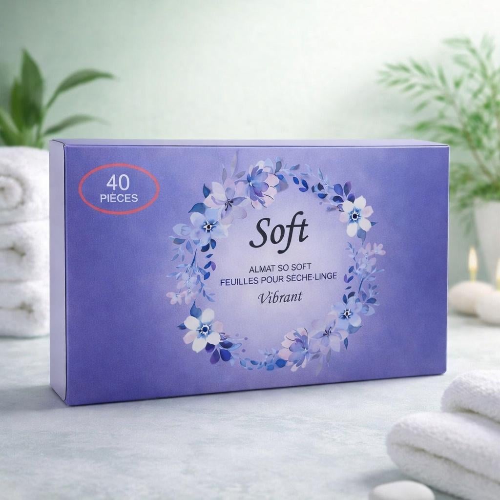 Partij zachte 40-pack droogtrommeldoekjes vibrant, NHP International, Sales@nhp-international.com, Lange voren 21A, Ophalen of Verzenden