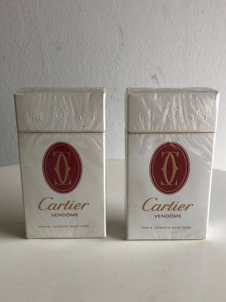 Vintage Cartier Sigarettenpakjes - Vendôme Lights, Ophalen, Zo goed als nieuw