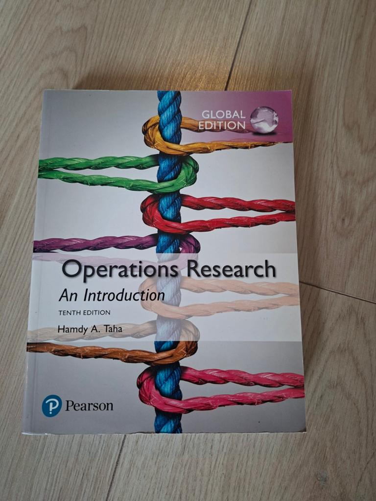 Operations Research An Introduction 10th Edition, Ophalen of Verzenden, Zo goed als nieuw