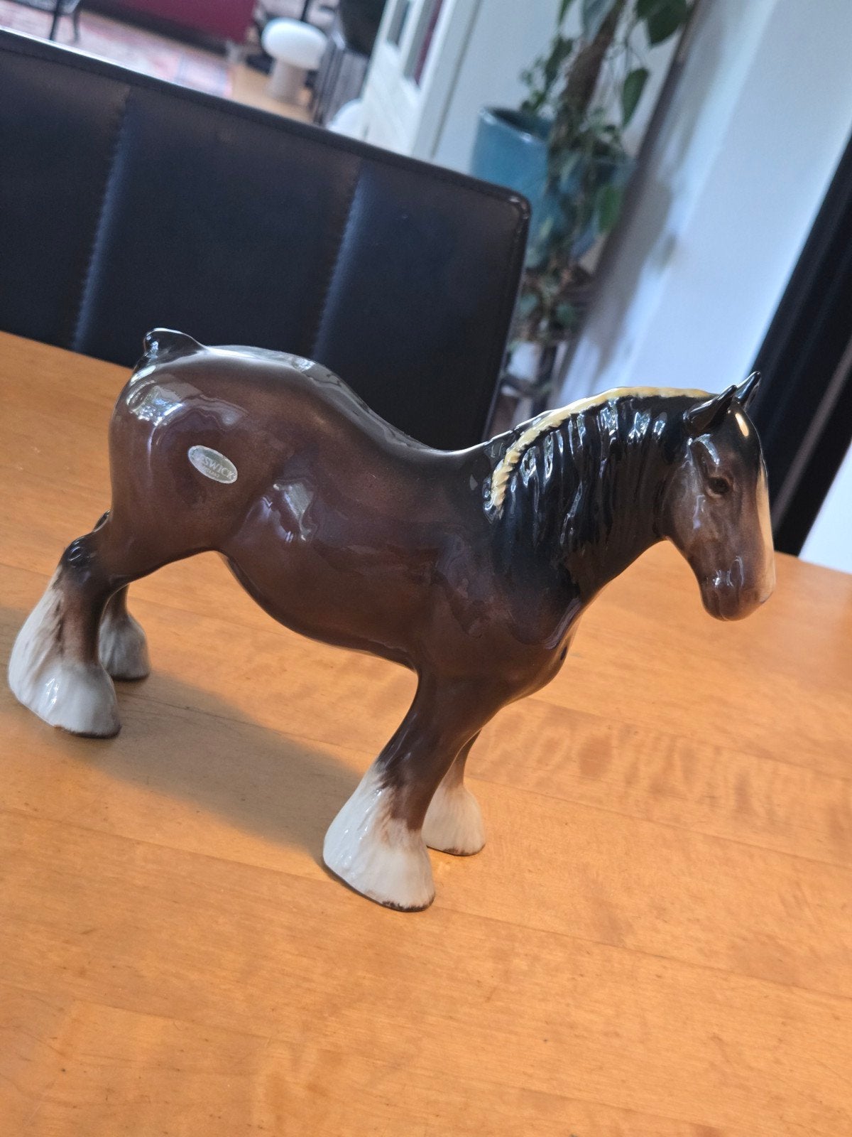Beswick Shire Horse, Ophalen of Verzenden, Beeldje of Figuurtje