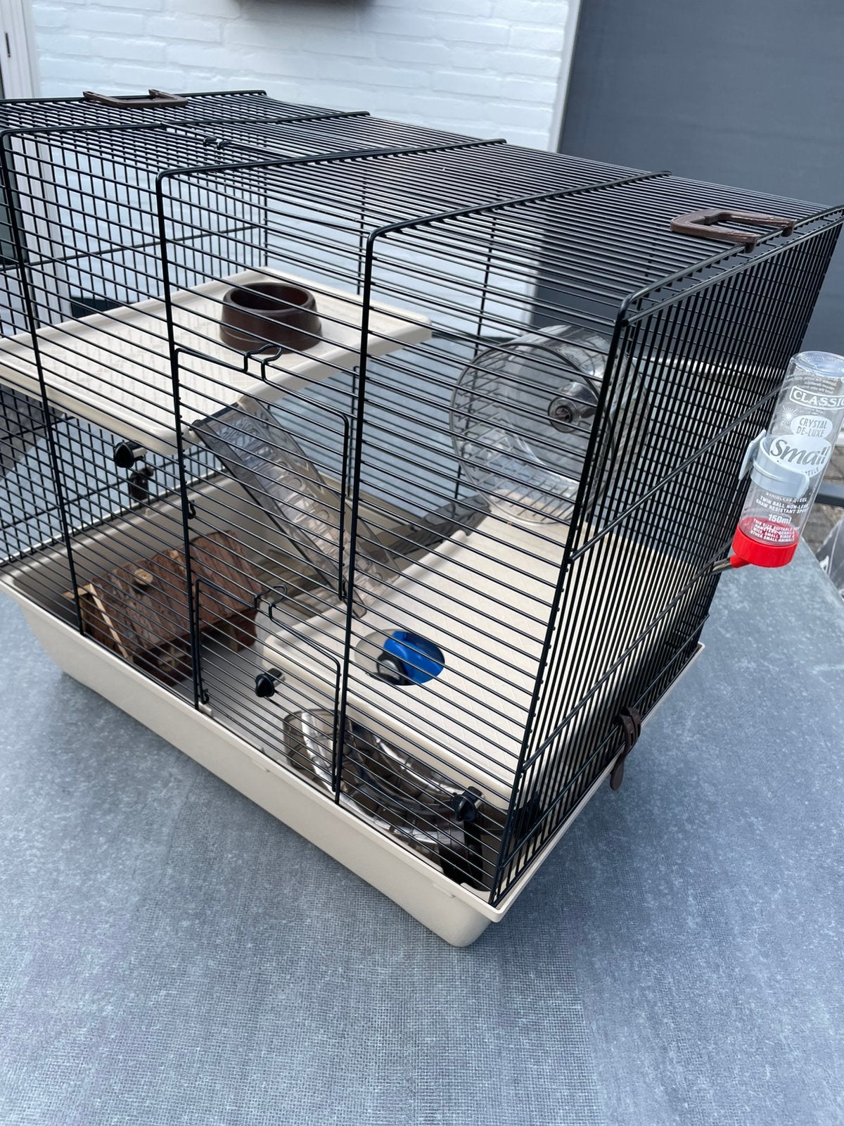 Hamsterkooi incl. accessoires en bodemvulling, (60x35x50 cm), Dieren en Toebehoren, Knaagdieren en Konijnen | Hokken en Kooien