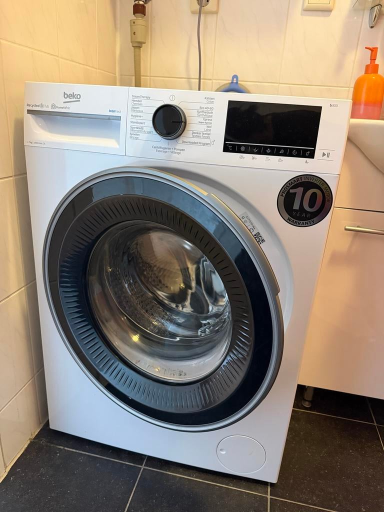 Beko Wasmachine 7kg/1400 toeren - Zo goed als nieuw + garant, Witgoed en Apparatuur, Wasdrogers, Ophalen, 6 tot 8 kg, Zo goed als nieuw