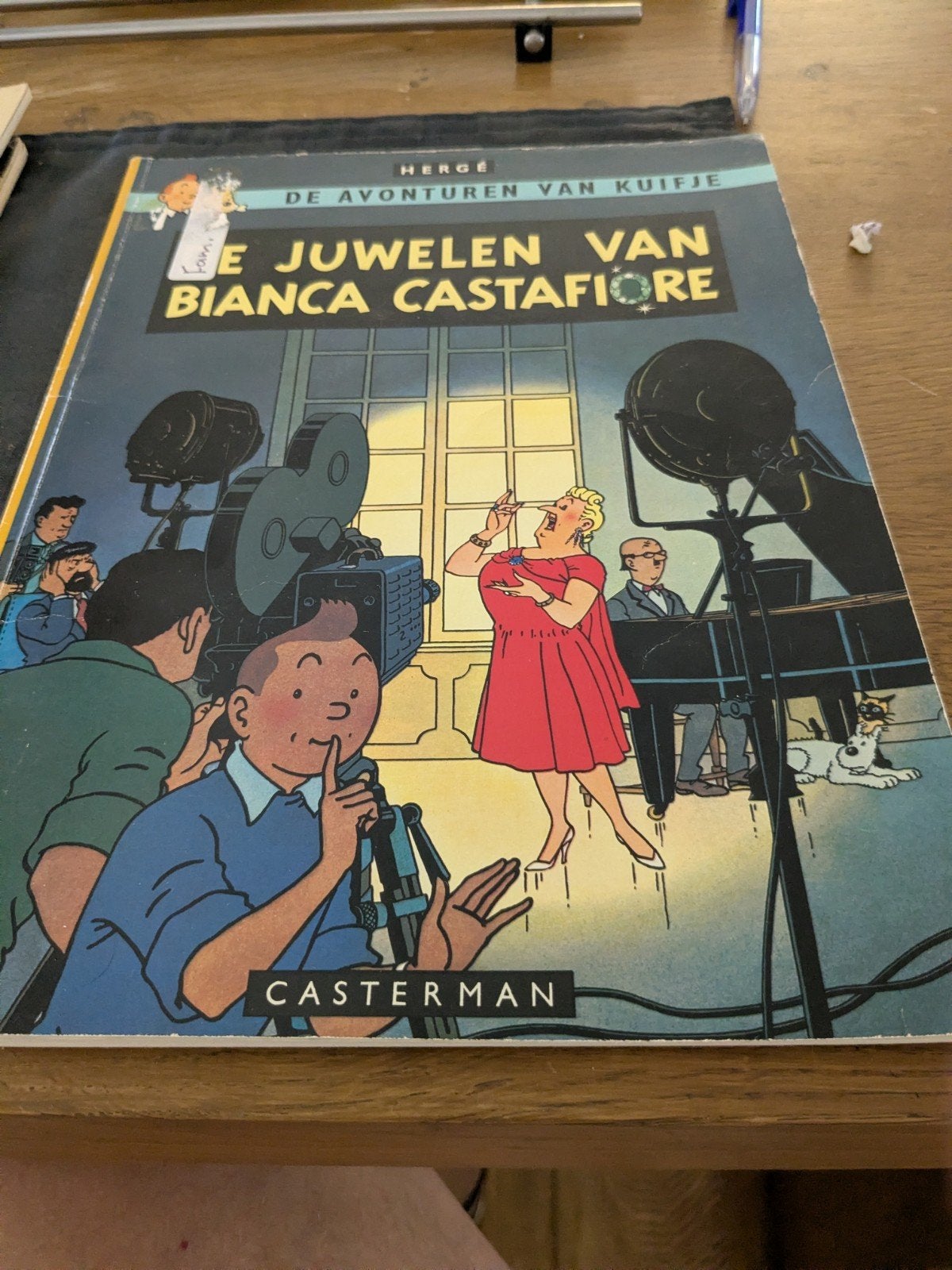 De Avonturen van Kuifje: De Juwelen van Bianca Castafiore, Boeken, Stripboeken, Eén stripboek, Ophalen of Verzenden, Gelezen, Hergé