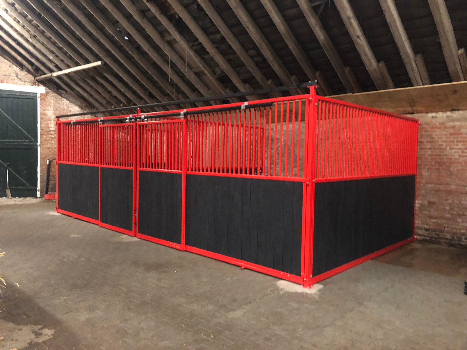 paardenbox standaard, Weidegang