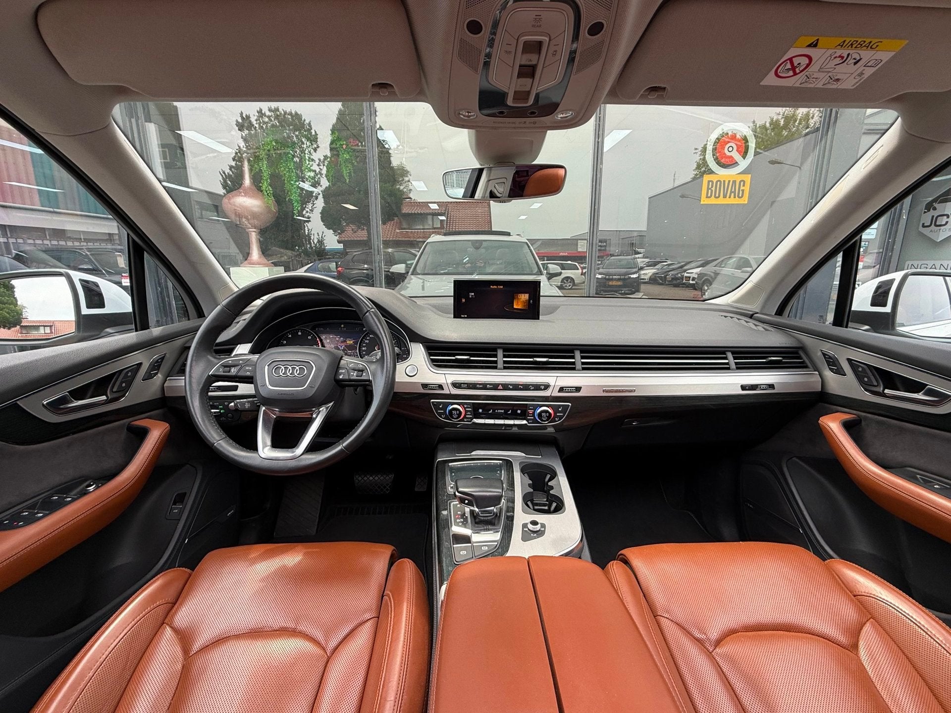 Audi Q7 3.0 TFSI quattro Pro Line + 7p PANO/HUD/TREKH/BOSE, Auto's, Audi, 2005 kg, Gebruikt, Euro 6, 2995 cc