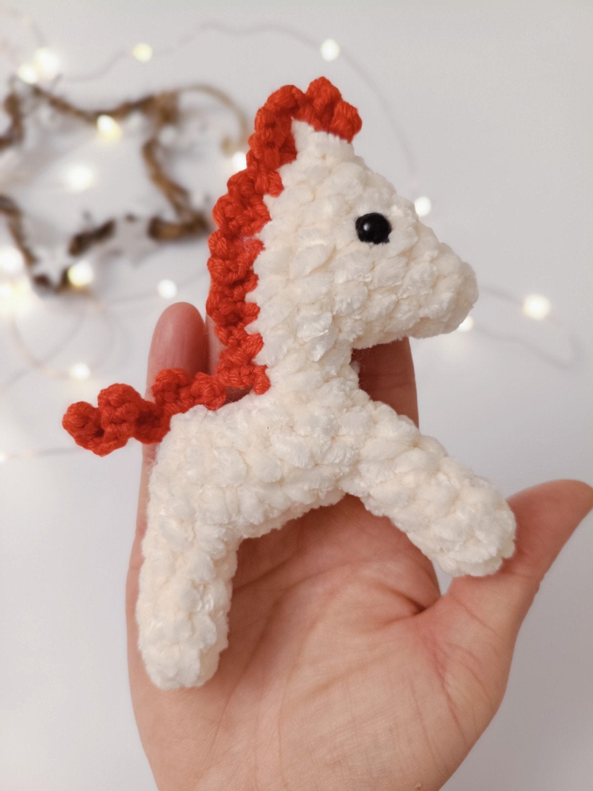 Gehaakte Paarden Sleutelhanger – Pluchen Paardje | Amigurumi, Ophalen of Verzenden, Overige typen