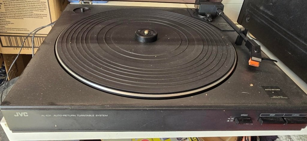 jvc platenspeler type AL-E31, Ophalen, Gebruikt, Platenspeler, Overige merken